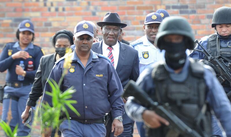 Cele Heads To Nw After 20 Suspected Illegal Miners Arrested Ak 47s Seized Dfa